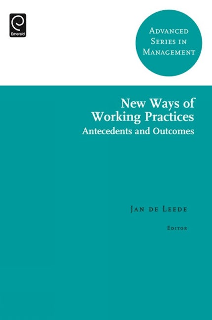 Book cover image for New Ways of Working Practices ISBN: 9781785603037